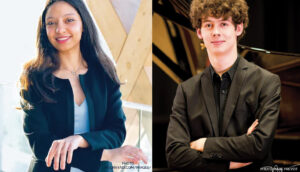 Valère BURNON et Nour Ayadi, Candidats au Concours Reine Elisabeth 2025 (piano)