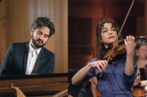 Maya Levy et Julien Brocal, violon et piano à Chimay