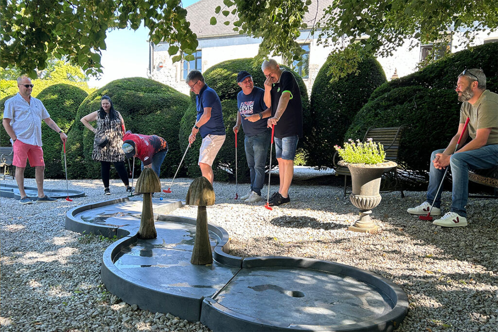 Mini-golf en groupe